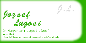 jozsef lugosi business card